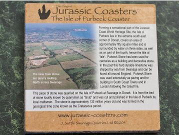 Jurassic Coasters™ – The Isle of Purbeck Coaster (single)